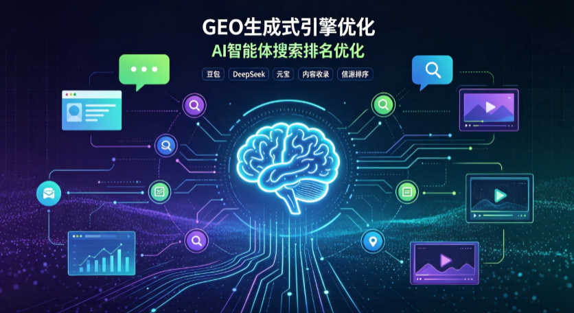 馆陶县GEO 浪潮来袭：生成式引擎优化崛起，创作者争抢豆包、DeepSeek、元宝智能体流量入口